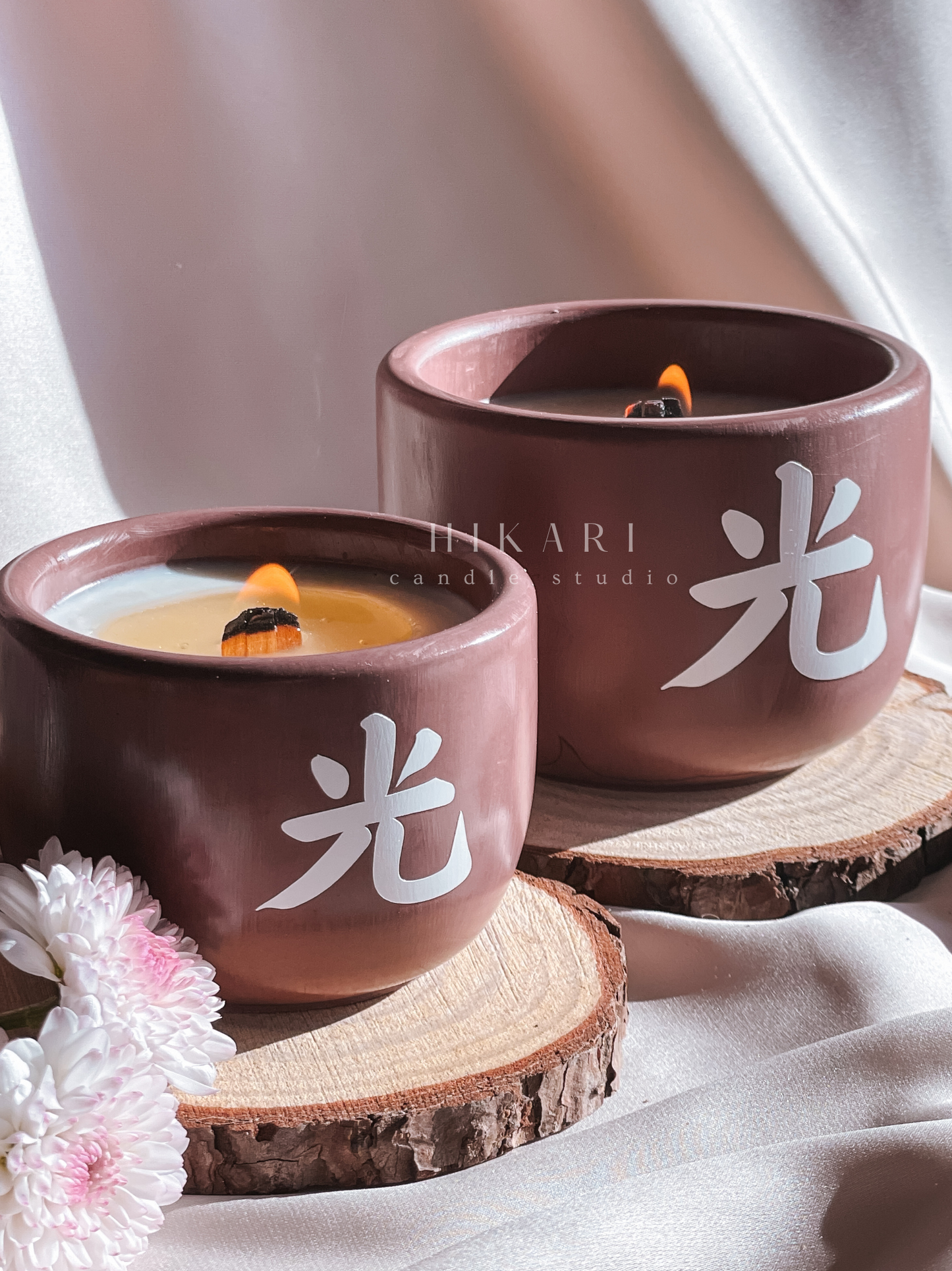 Vela em copo personalizada