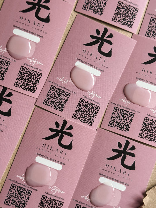 Cartões perfumados HIKARI