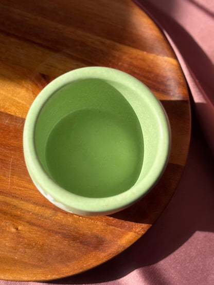 Vela verde claro