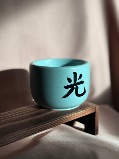 Vela média verde água - Edição black week