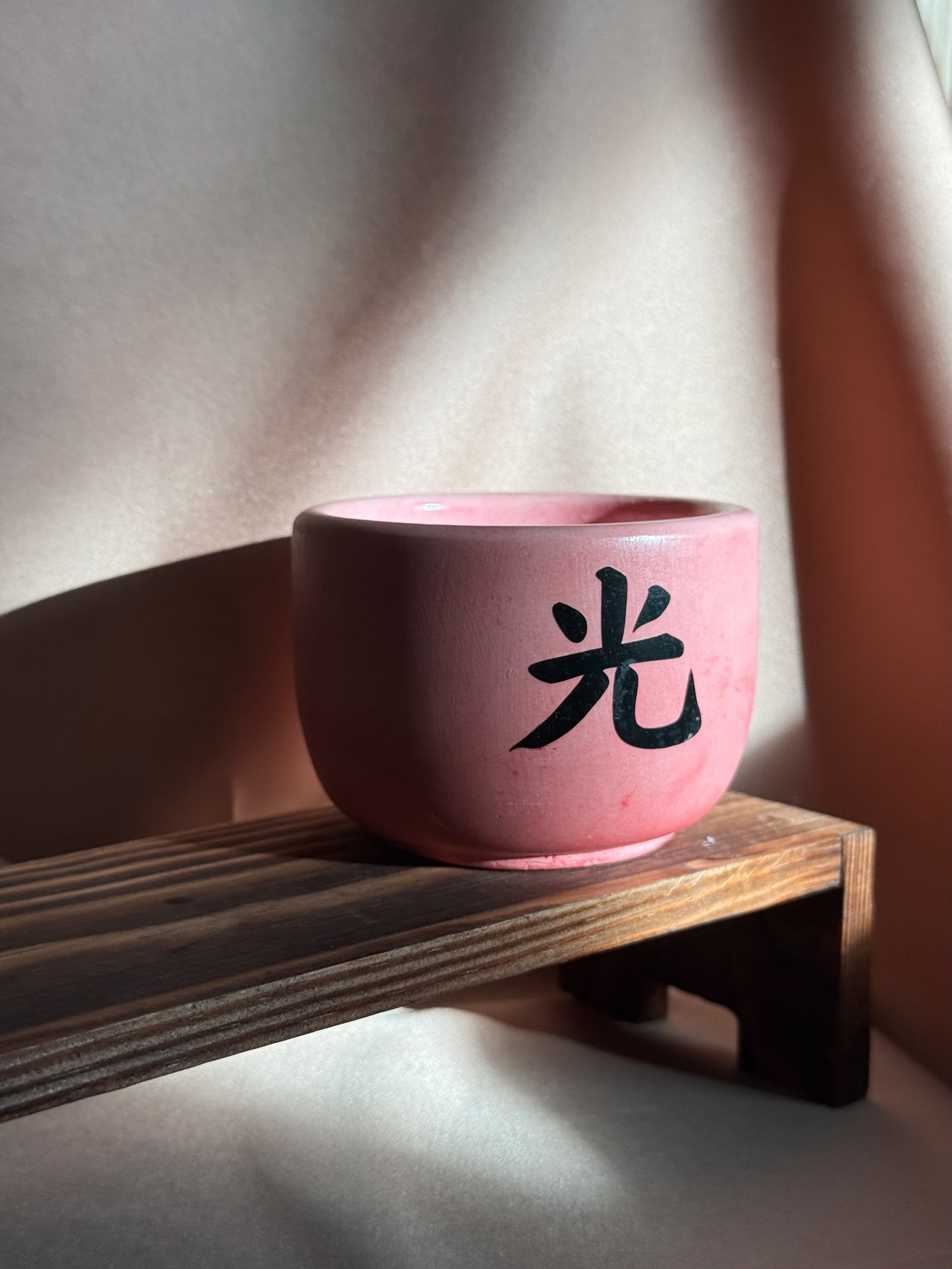 Vela pequena rosa - Edição black week