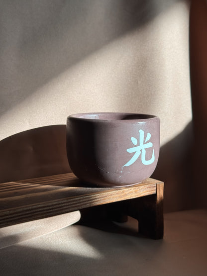 Vela pequena bordô velho - Edição black week