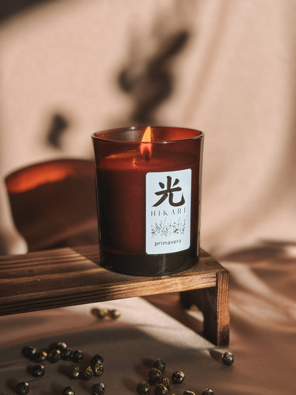 Vela em copo vidro 20cl