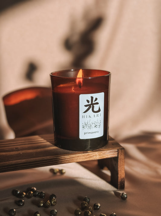 Vela em copo vidro 20cl