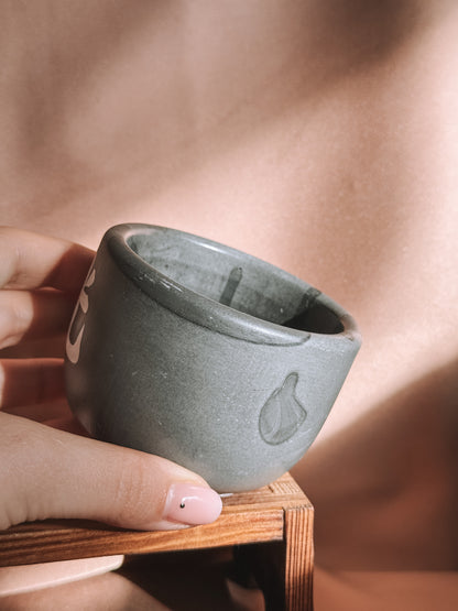 Vela pequena cinza - Edição black week