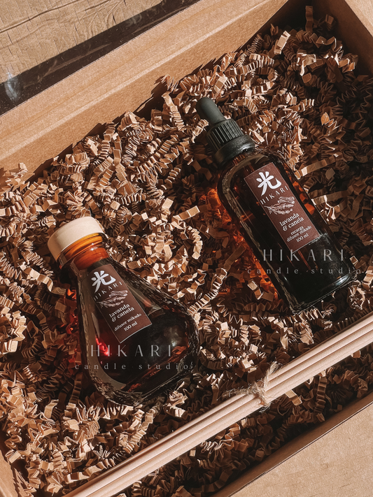 Coffret Difusor âmbar & Recarga âmbar