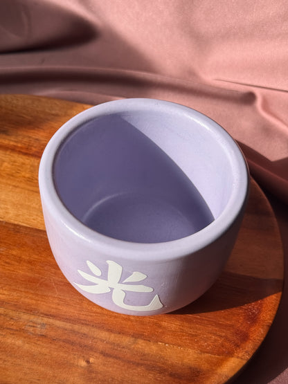 Medium lilac candle - Black week edition