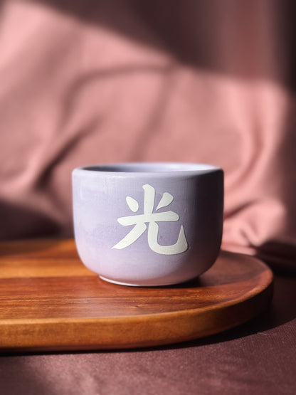 Medium lilac candle - Black week edition