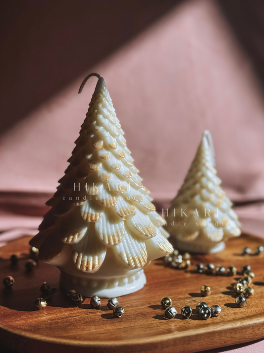 Vela decorativa Pinheiro de Natal