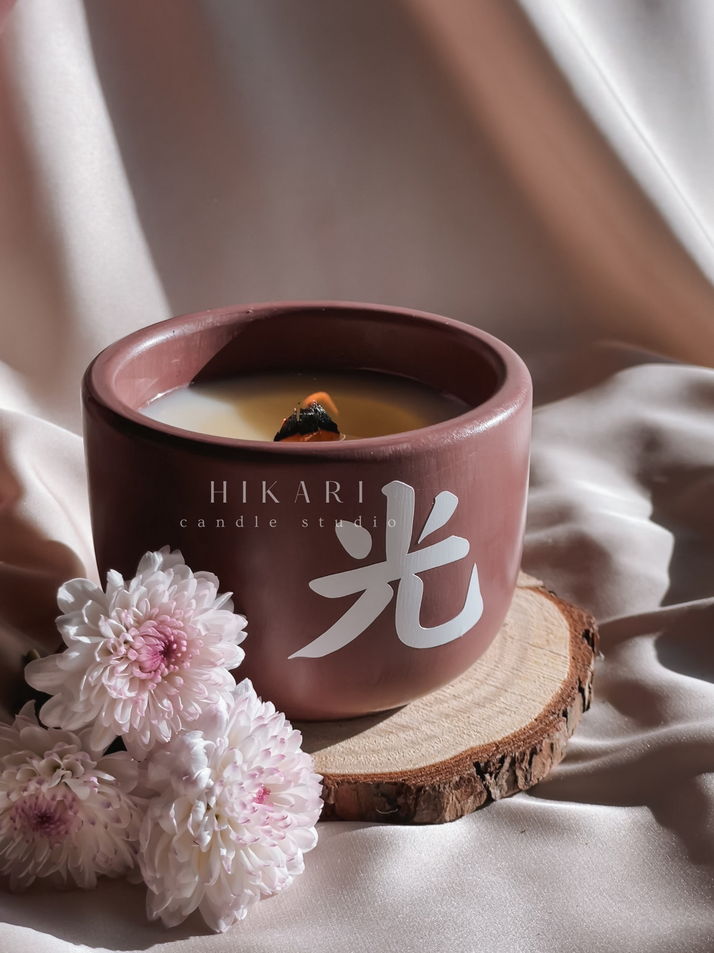 Vela em copo personalizada