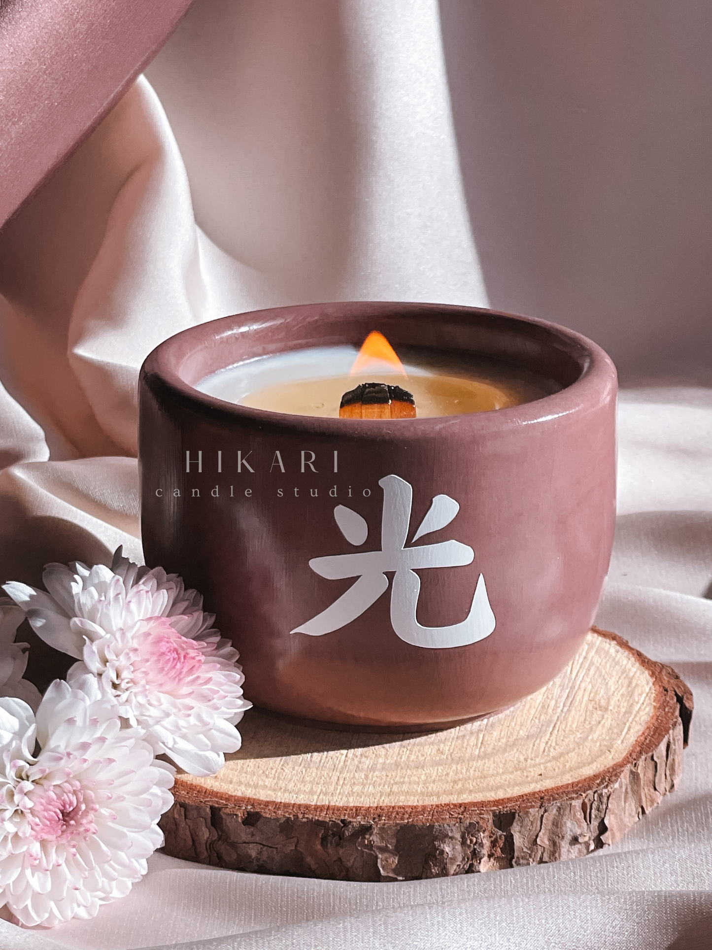 Vela em copo personalizada