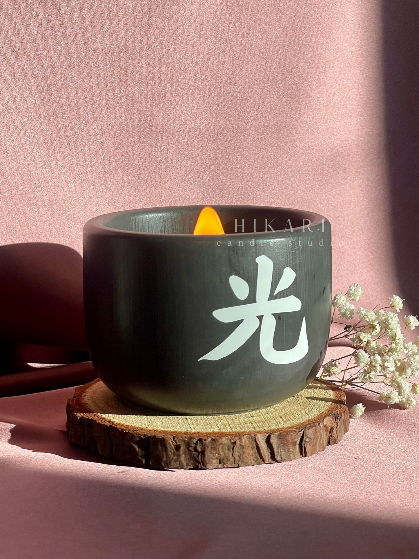 Vela em copo personalizada