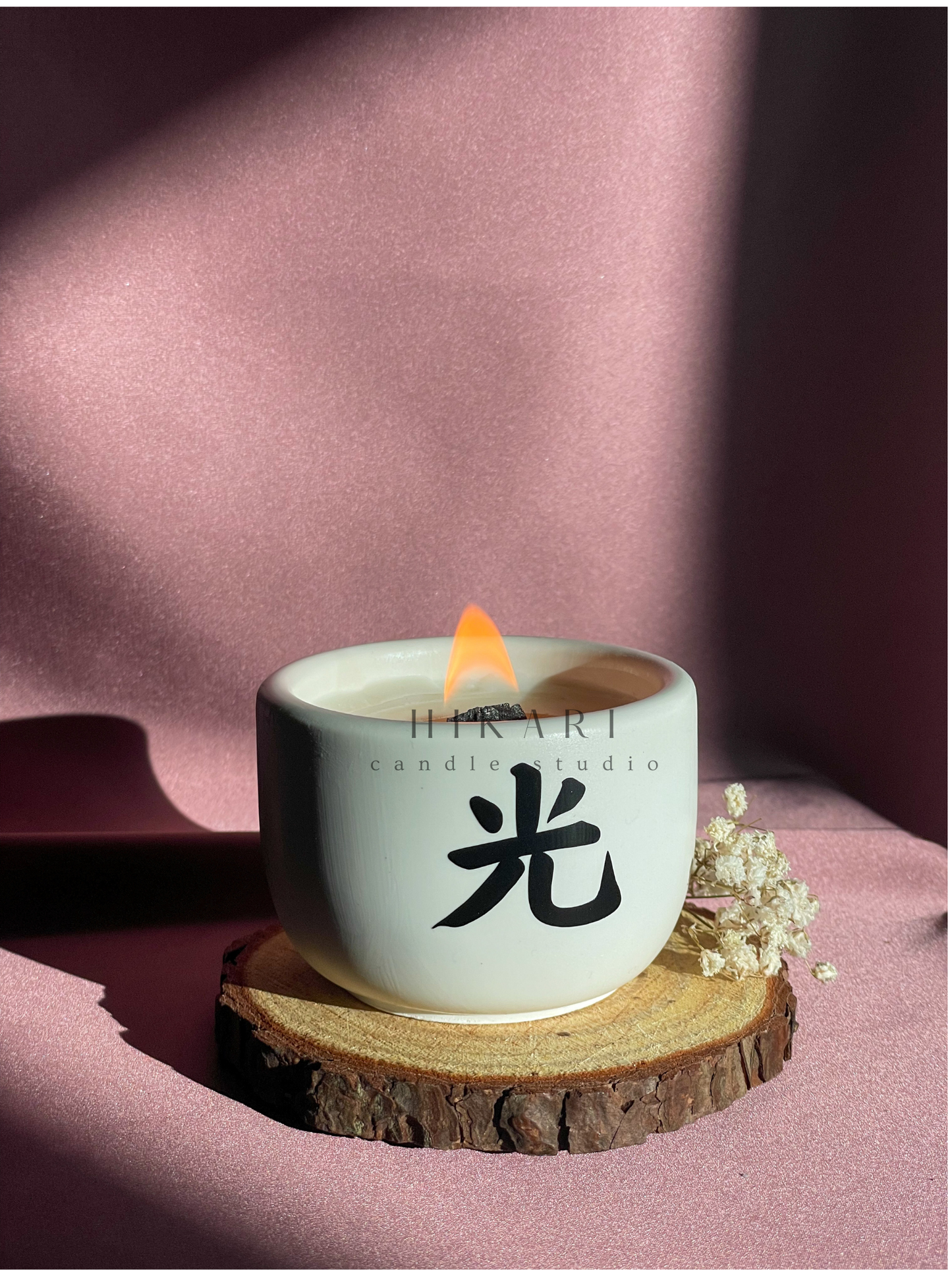 Vela em copo personalizada