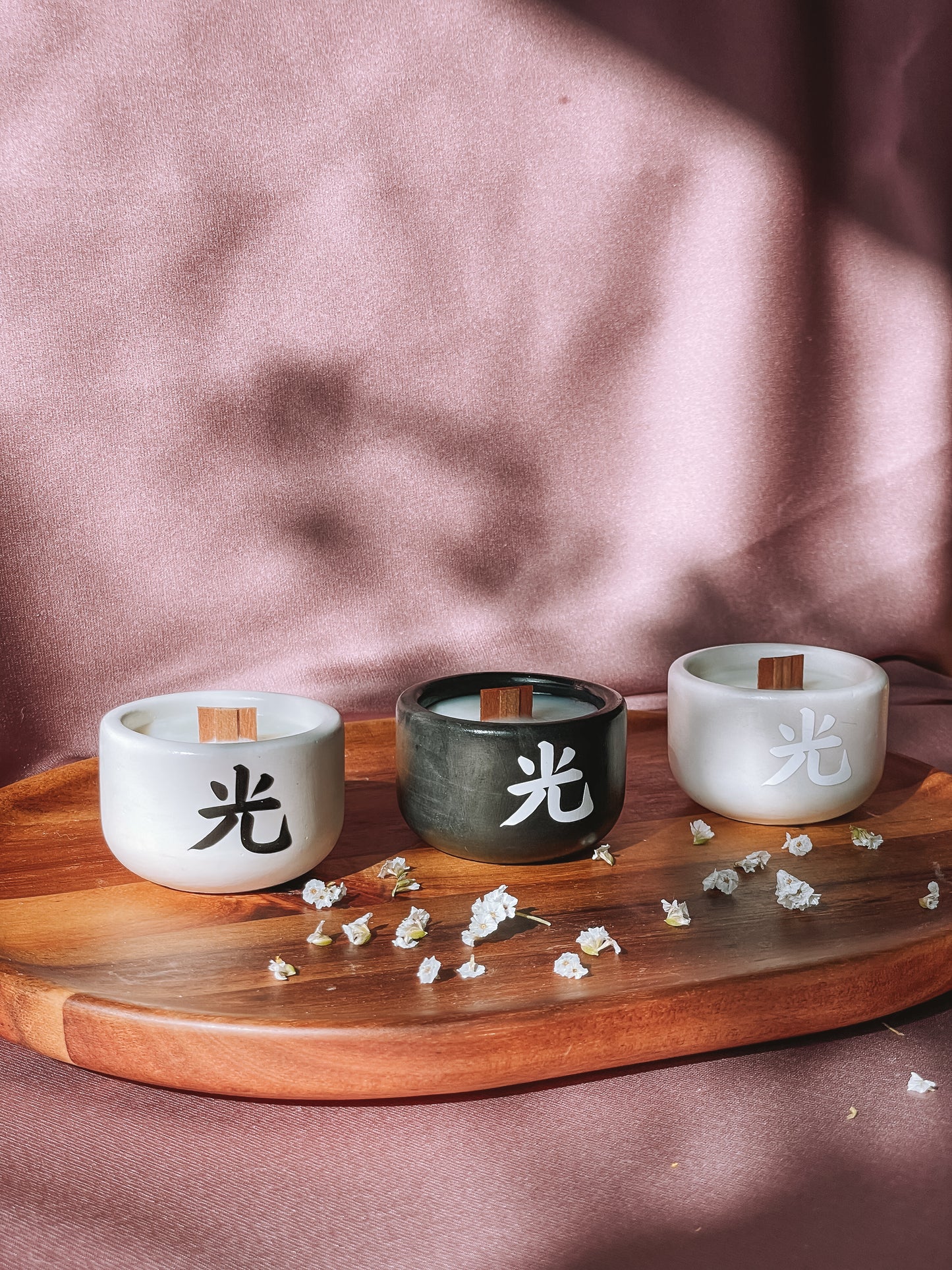 Vela em copo personalizada